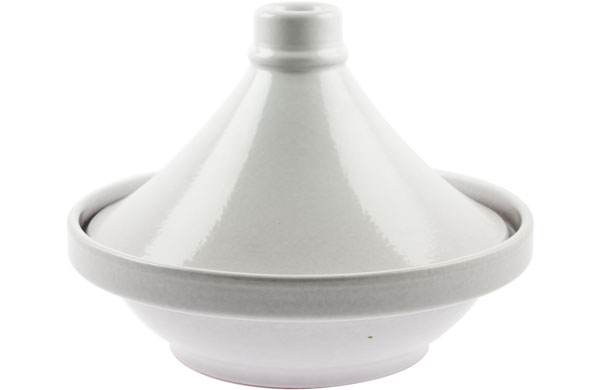 Tajine 28cm Grès Blanc